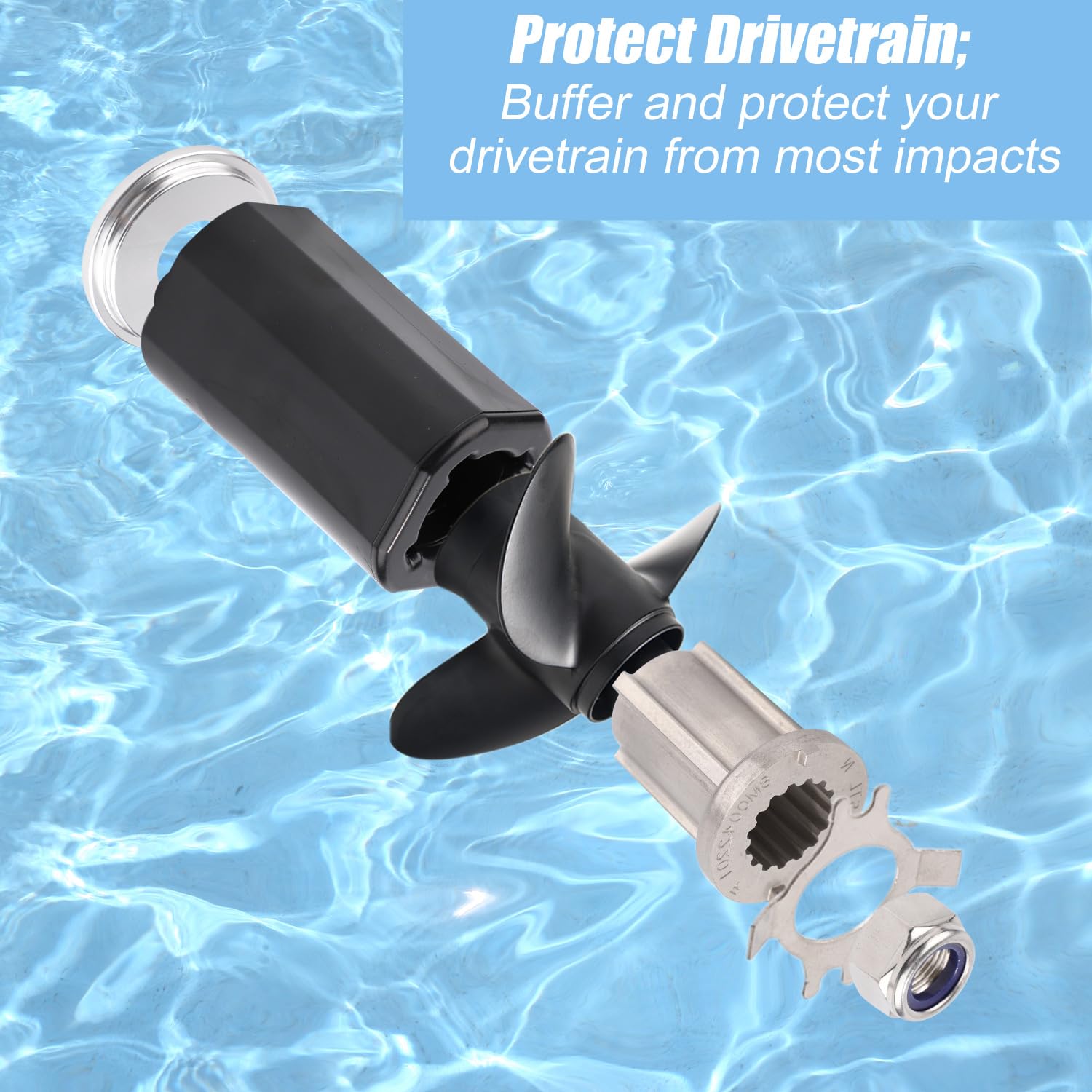 835257Q1 Flo-Torq II Hub Kit, Propeller Hub Kit Replacement